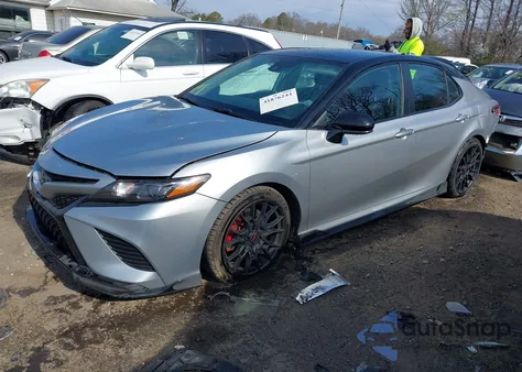 2020 Toyota Camry Trd z USA, uszkodzony, nr VIN 4T1NZ1AK7LU034205